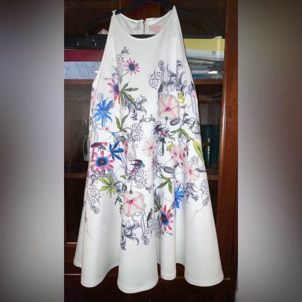 TED BAKER WHITE DRESS